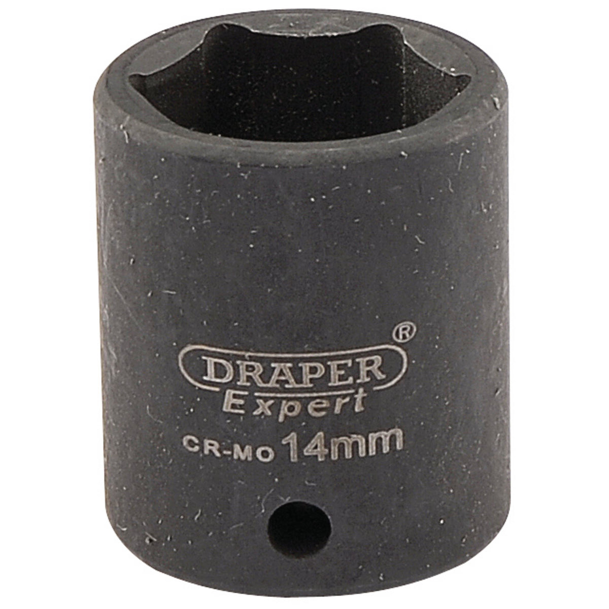 DRAPER Expert 14mm 1/4in. Square Drive Hi-Torq ; 6 Point Impact Socket: Model No.406-MM