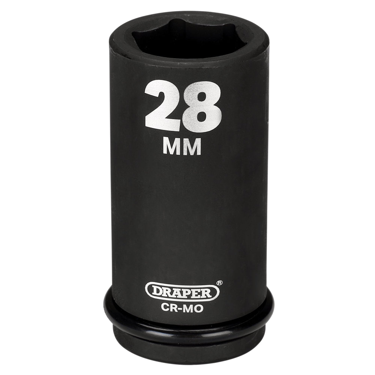 DRAPER Expert 28mm 3/4in. Square Drive Hi-Torq ; 6 Point Deep Impact Socket: Model No.419D-MM
