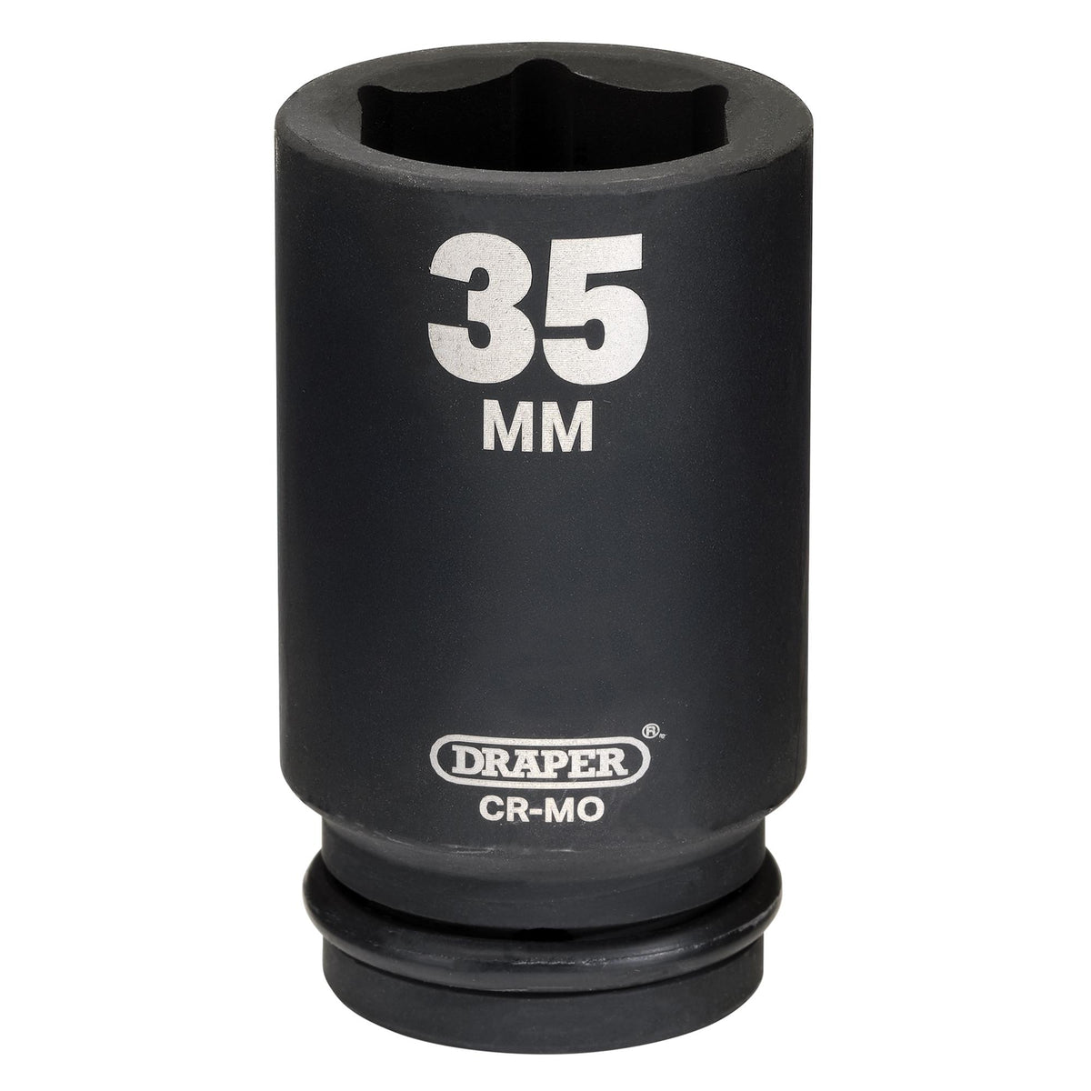 DRAPER Expert 35mm 3/4in. Square Drive Hi-Torq ; 6 Point Deep Impact Socket: Model No.419D-MM