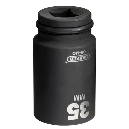 DRAPER Expert 35mm 3/4in. Square Drive Hi-Torq ; 6 Point Deep Impact Socket: Model No.419D-MM