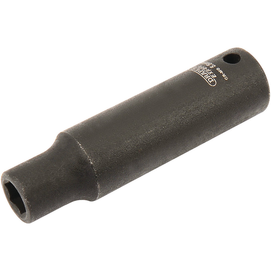 DRAPER Expert 5.5mm 1/4in. Square Drive Hi-Torq ; 6 Point Deep Impact Socket: Model No.406D-MM