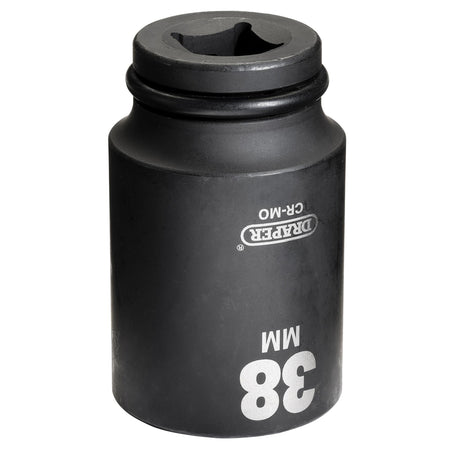 DRAPER Expert 38mm 3/4in. Square Drive Hi-Torq ; 6 Point Deep Impact Socket: Model No.419D-MM