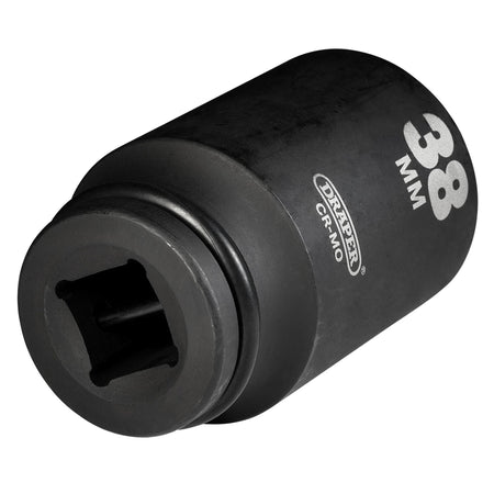 DRAPER Expert 38mm 3/4in. Square Drive Hi-Torq ; 6 Point Deep Impact Socket: Model No.419D-MM