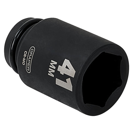 DRAPER Expert 41mm 3/4in. Square Drive Hi-Torq ; 6 Point Deep Impact Socket: Model No.419D-MM