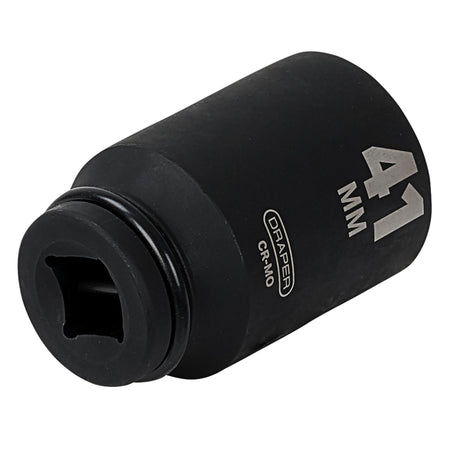 DRAPER Expert 41mm 3/4in. Square Drive Hi-Torq ; 6 Point Deep Impact Socket: Model No.419D-MM
