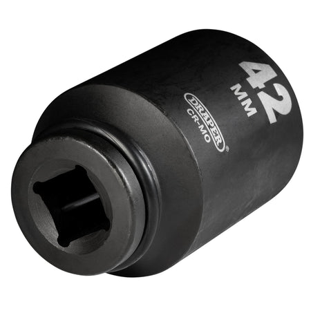 DRAPER Expert 42mm 3/4in. Square Drive Hi-Torq ; 6 Point Deep Impact Socket: Model No.419D-MM