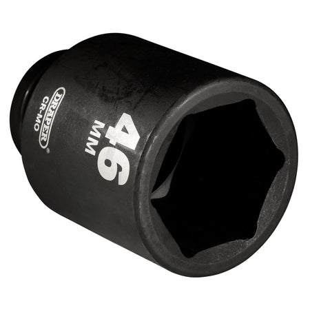 DRAPER Expert 46mm 3/4in. Square Drive Hi-Torq ; 6 Point Deep Impact Socket: Model No.419D-MM