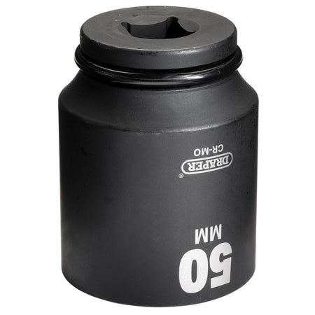 DRAPER Expert 50mm 3/4in. Square Drive Hi-Torq ; 6 Point Deep Impact Socket: Model No.419D-MM