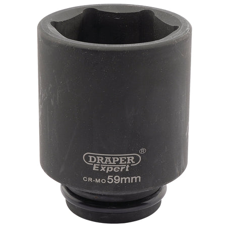 DRAPER Expert 59mm 3/4in. Square Drive Hi-Torq ; 6 Point Deep Impact Socket: Model No.419D-MM
