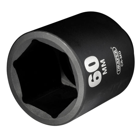 DRAPER Expert 60mm 3/4in. Square Drive Hi-Torq ; 6 Point Deep Impact Socket: Model No.419D-MM