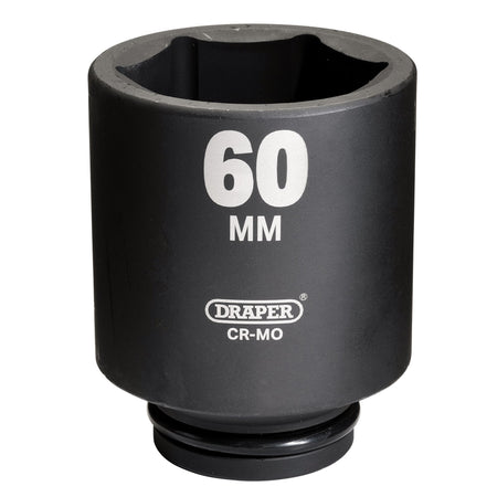 DRAPER Expert 60mm 3/4in. Square Drive Hi-Torq ; 6 Point Deep Impact Socket: Model No.419D-MM