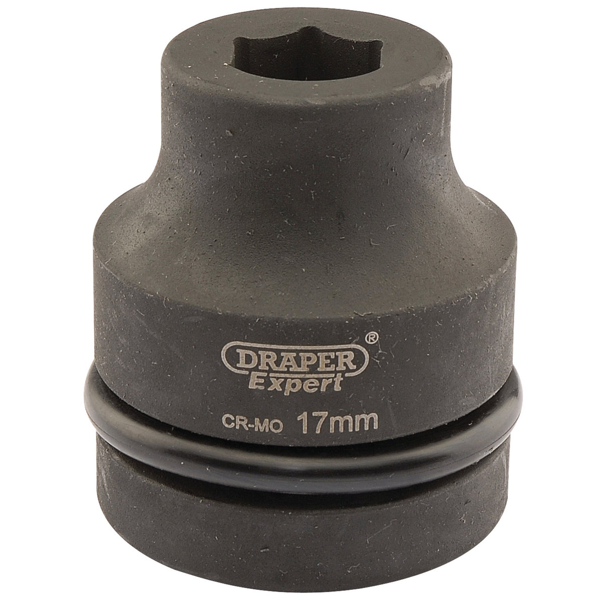 DRAPER Expert 17mm 1in. Square Drive Hi-Torq ; 6 Point Impact Socket: Model No.425-MM