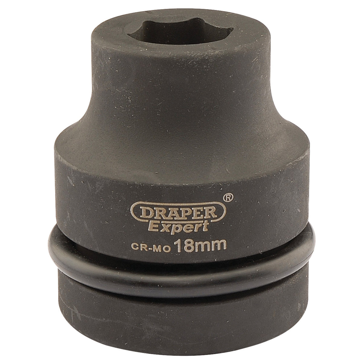 DRAPER Expert 18mm 1in. Square Drive Hi-Torq ; 6 Point Impact Socket: Model No.425-MM