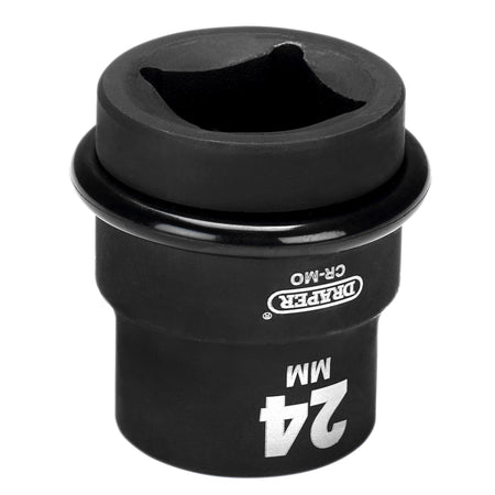 DRAPER Expert 24mm 1in. Square Drive Hi-Torq ; 6 Point Impact Socket: Model No.425-MM