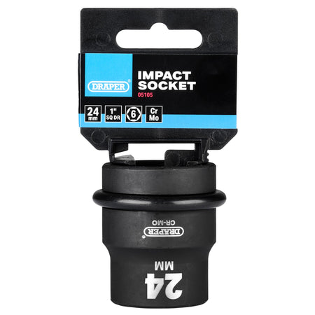 DRAPER Expert 24mm 1in. Square Drive Hi-Torq ; 6 Point Impact Socket: Model No.425-MM