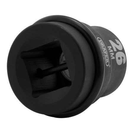 DRAPER Expert 26mm 1in. Square Drive Hi-Torq ; 6 Point Impact Socket: Model No.425-MM