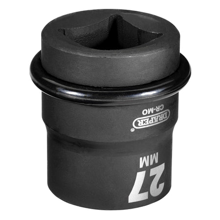 DRAPER Expert 27mm 1in. Square Drive Hi-Torq ; 6 Point Impact Socket: Model No.425-MM