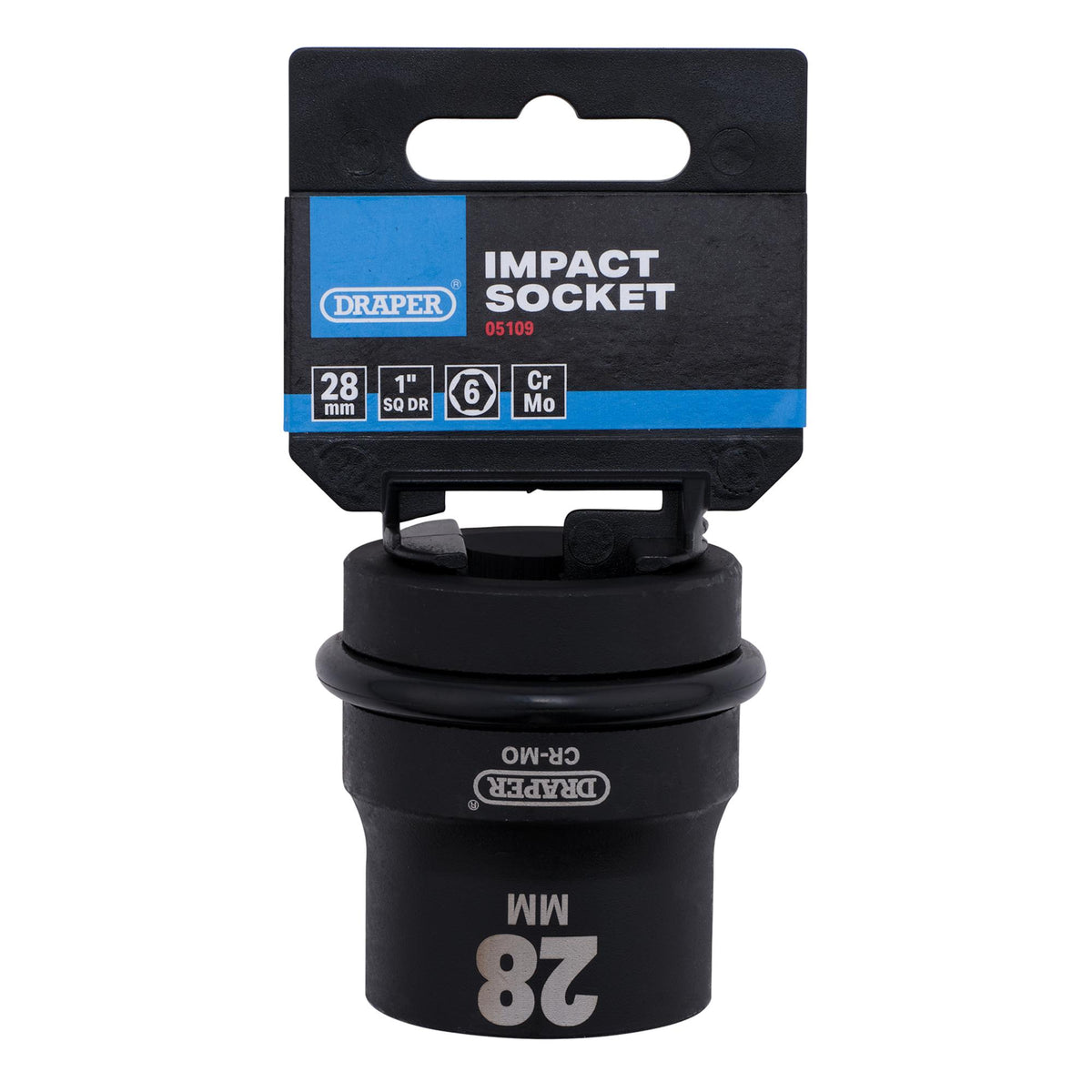 DRAPER Expert 28mm 1in. Square Drive Hi-Torq ; 6 Point Impact Socket: Model No.425-MM