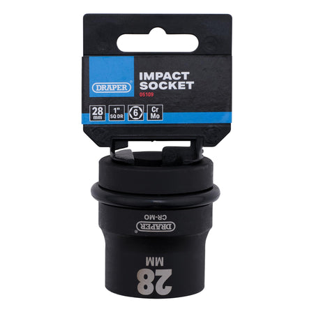 DRAPER Expert 28mm 1in. Square Drive Hi-Torq ; 6 Point Impact Socket: Model No.425-MM