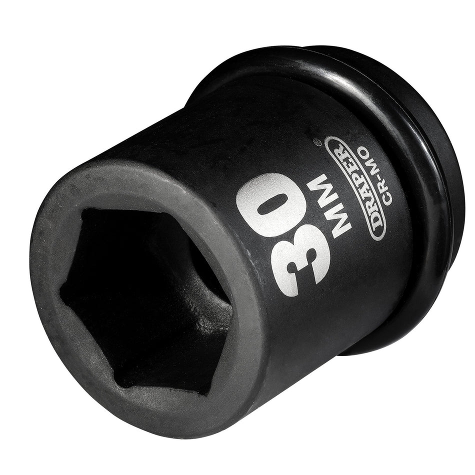 DRAPER Expert 30mm 1in. Square Drive Hi-Torq ; 6 Point Impact Socket: Model No.425-MM