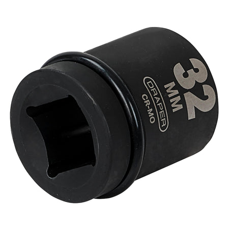 DRAPER Expert 32mm 1in. Square Drive Hi-Torq ; 6 Point Impact Socket: Model No.425-MM