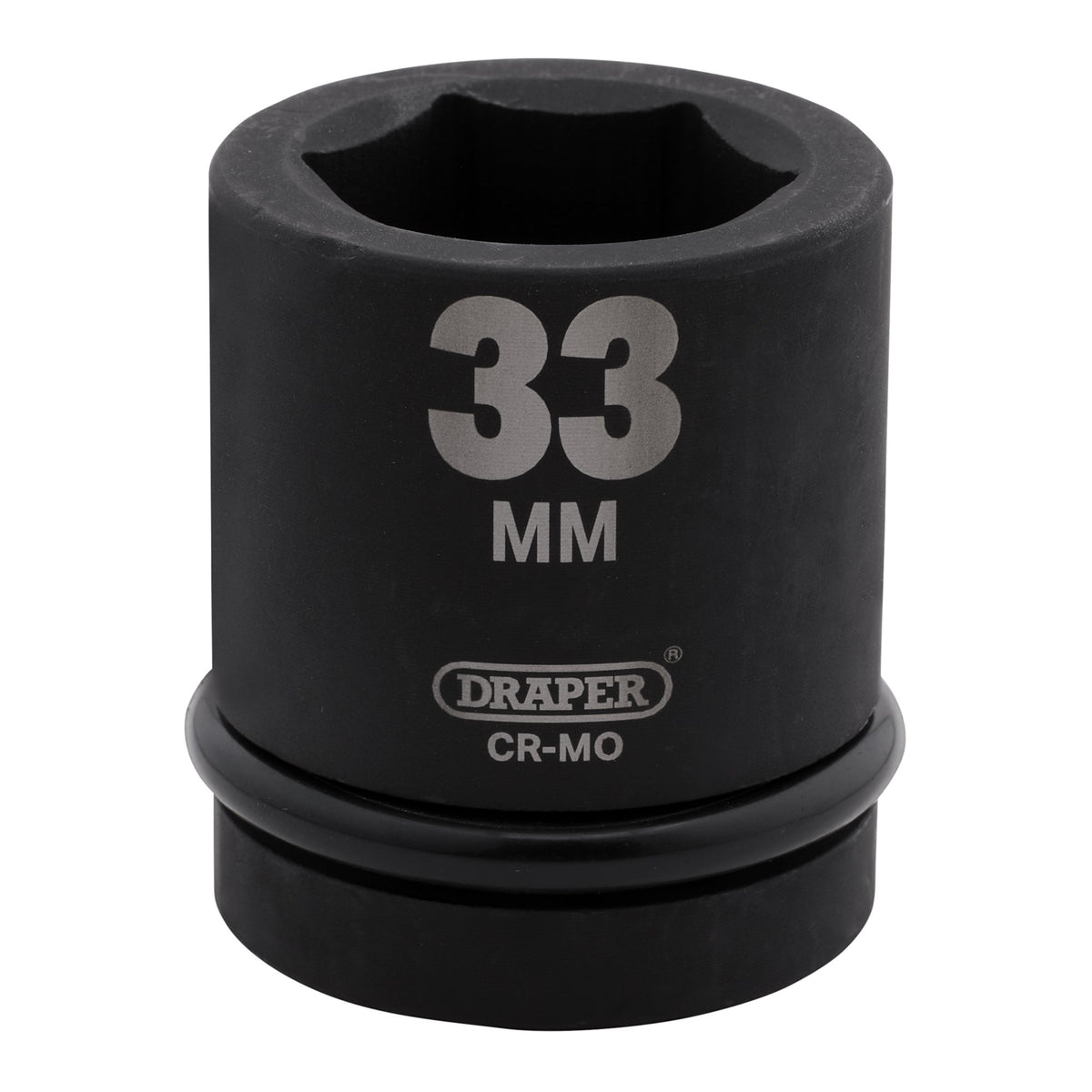 DRAPER Expert 33mm 1in. Square Drive Hi-Torq ; 6 Point Impact Socket: Model No.425-MM