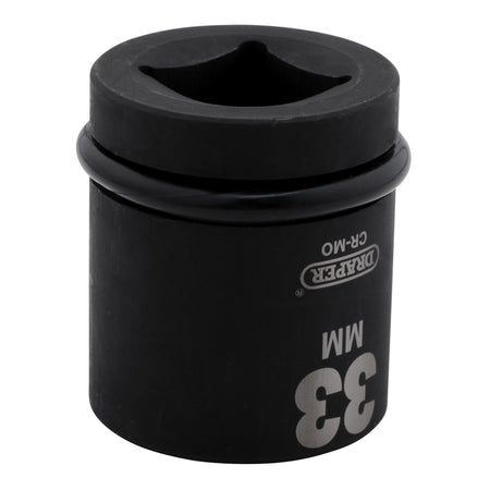 DRAPER Expert 33mm 1in. Square Drive Hi-Torq ; 6 Point Impact Socket: Model No.425-MM