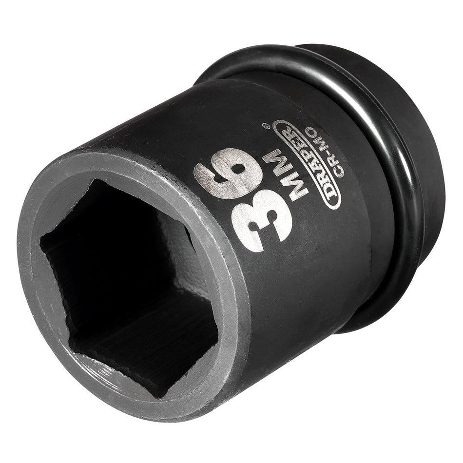 DRAPER Expert 36mm 1in. Square Drive Hi-Torq ; 6 Point Impact Socket: Model No.425-MM