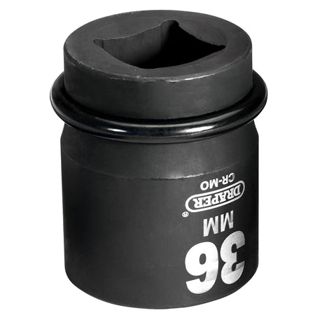 DRAPER Expert 36mm 1in. Square Drive Hi-Torq ; 6 Point Impact Socket: Model No.425-MM