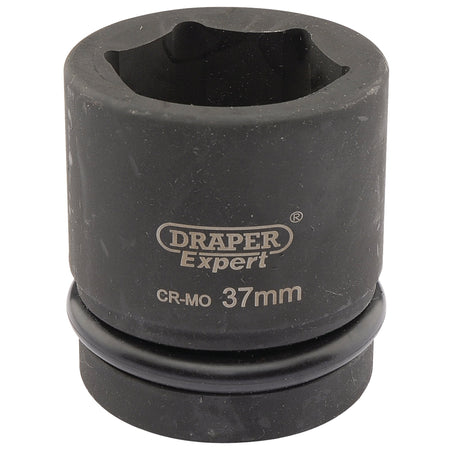 DRAPER Expert 37mm 1in. Square Drive Hi-Torq ; 6 Point Impact Socket: Model No.425-MM