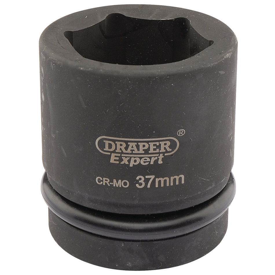 DRAPER Expert 37mm 1in. Square Drive Hi-Torq ; 6 Point Impact Socket: Model No.425-MM
