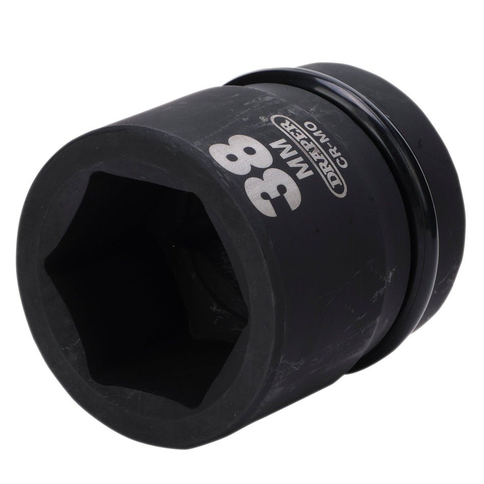 DRAPER Expert 38mm 1in. Square Drive Hi-Torq ; 6 Point Impact Socket: Model No.425-MM