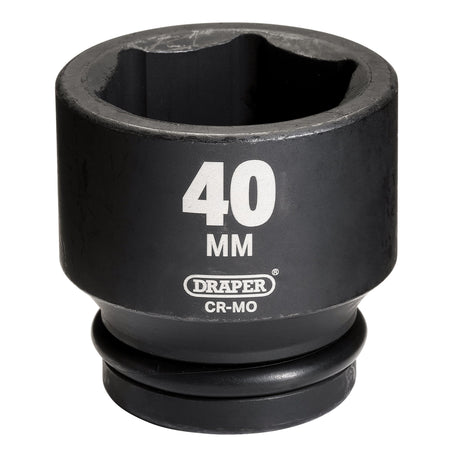 DRAPER Expert 40mm 1in. Square Drive Hi-Torq ; 6 Point Impact Socket: Model No.425-MM