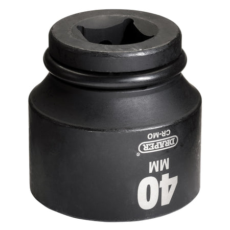 DRAPER Expert 40mm 1in. Square Drive Hi-Torq ; 6 Point Impact Socket: Model No.425-MM