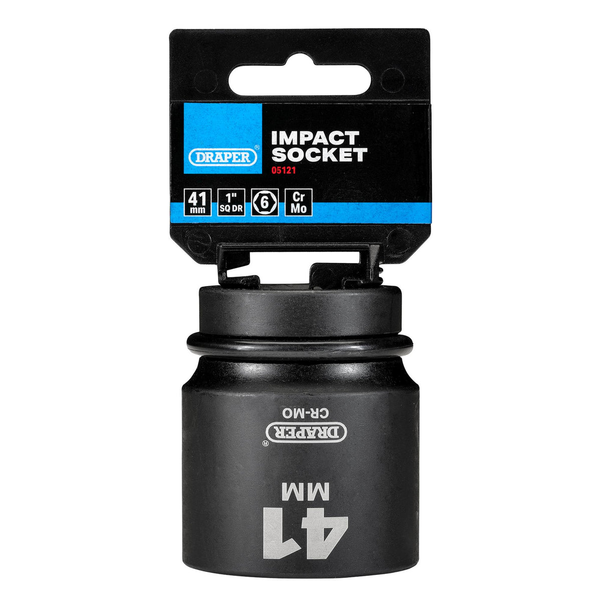 DRAPER Expert 41mm 1in. Square Drive Hi-Torq ; 6 Point Impact Socket: Model No.425-MM