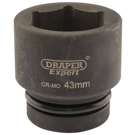 Draper Expert HI-TORQ 6 Point Impact Socket, 1" Sq. Dr., 43mm : Model No. 425-MM