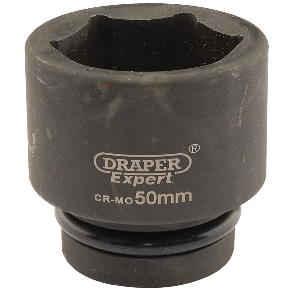 DRAPER Expert 50mm 1in. Square Drive Hi-Torq ; 6 Point Impact Socket: Model No.425-MM