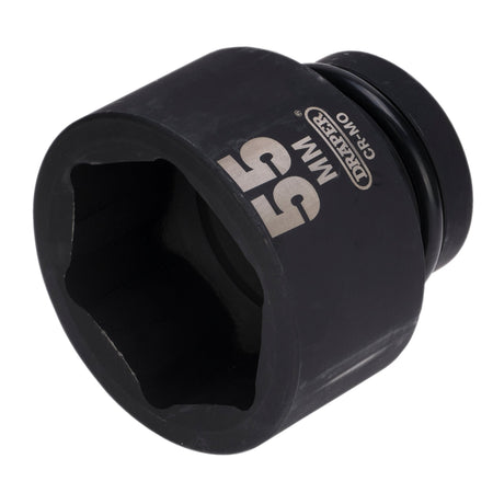 DRAPER Expert 55mm 1in. Square Drive Hi-Torq ; 6 Point Impact Socket: Model No.425-MM