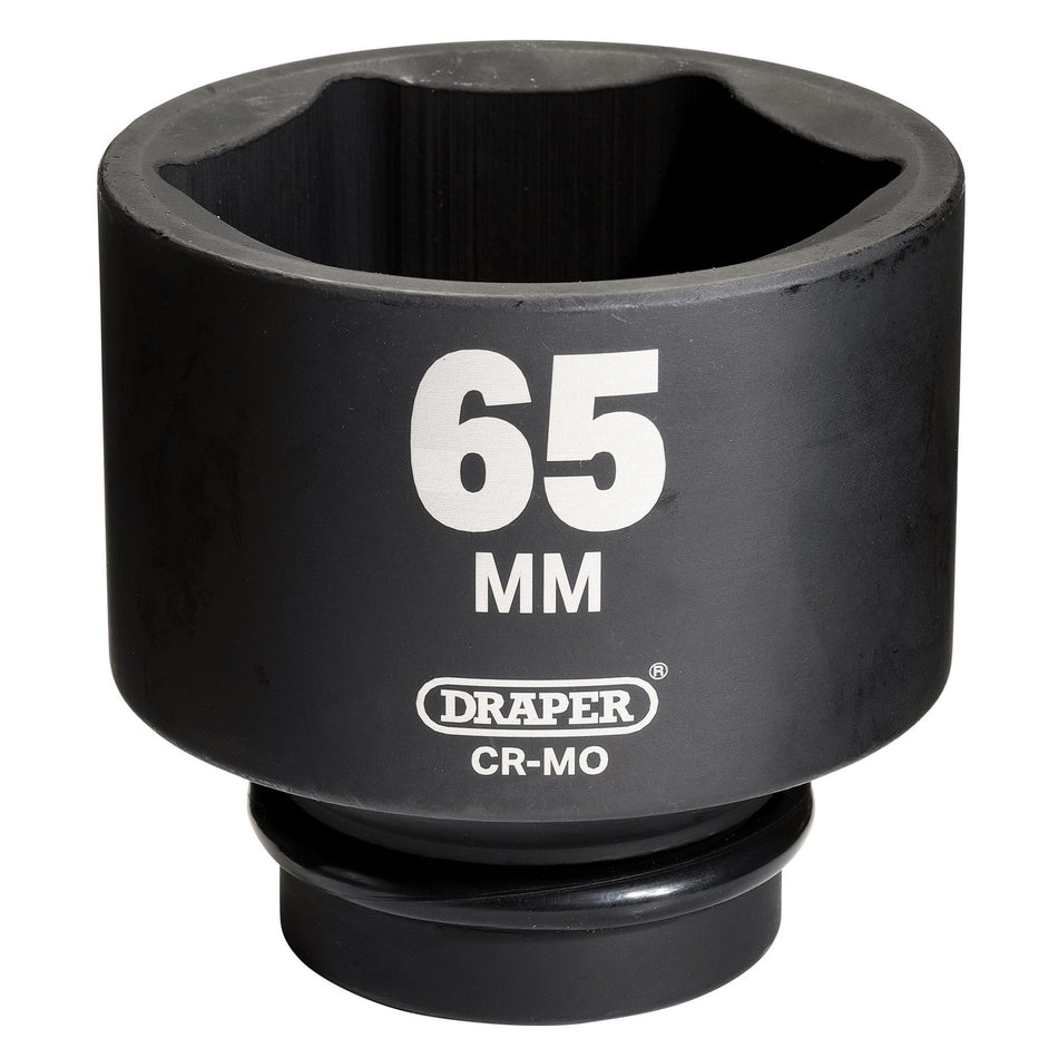DRAPER Expert 65mm 1in. Square Drive Hi-Torq ; 6 Point Impact Socket: Model No.425-MM