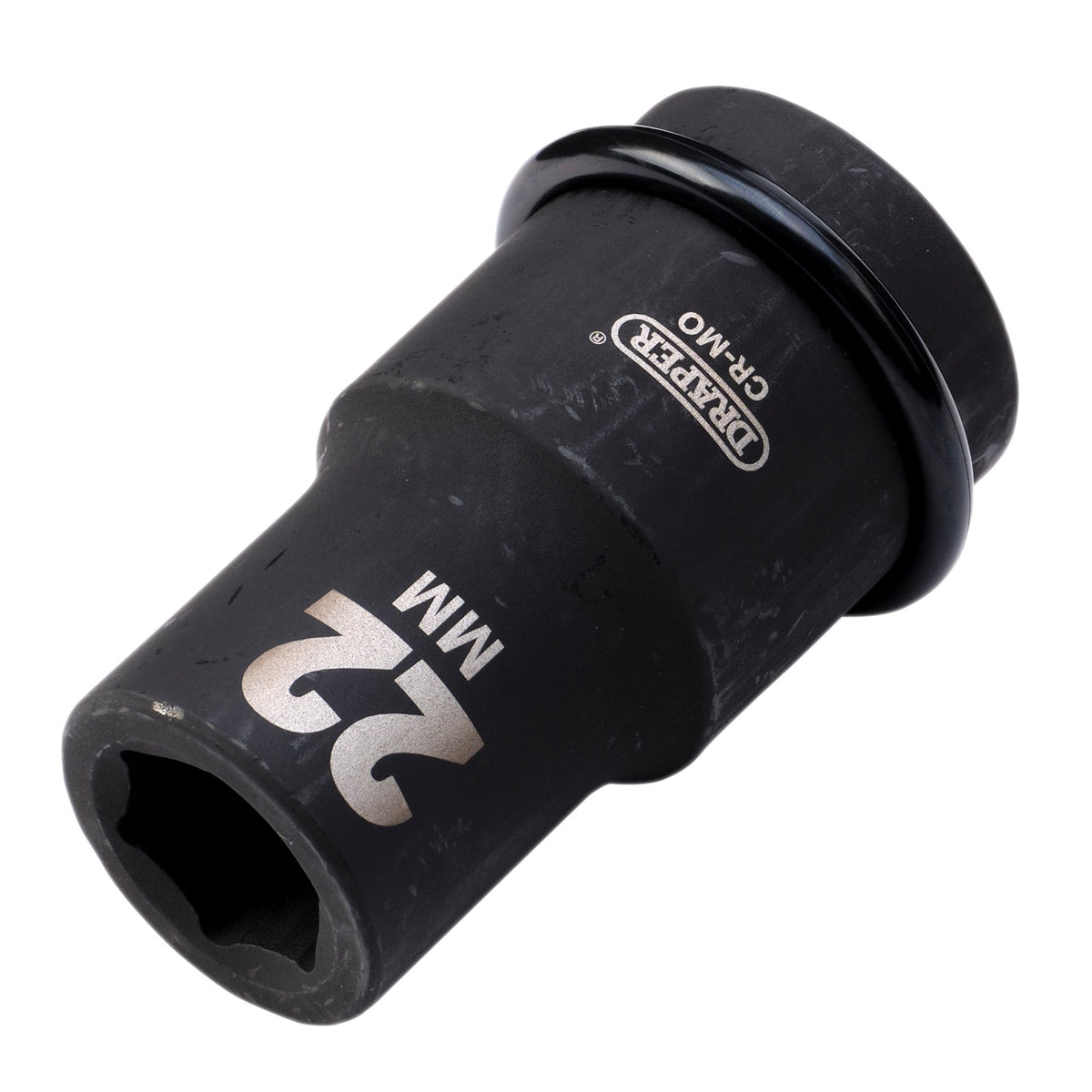 DRAPER Expert 22mm 1in. Square Drive Hi-Torq ; 6 Point Deep Impact Socket: Model No.425D-MM