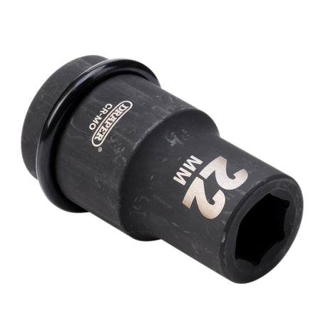 DRAPER Expert 22mm 1in. Square Drive Hi-Torq ; 6 Point Deep Impact Socket: Model No.425D-MM