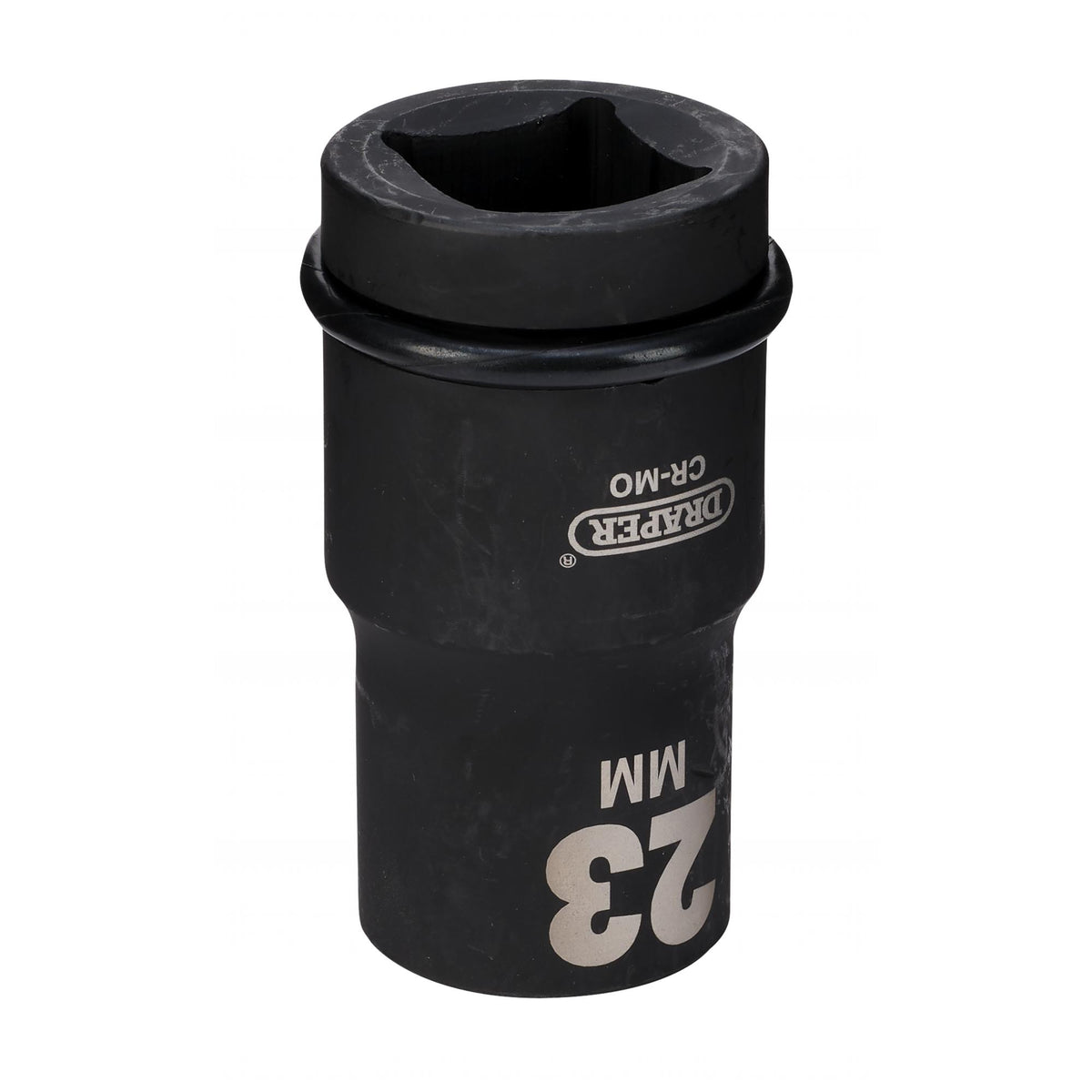 DRAPER Expert 23mm 1in. Square Drive Hi-Torq ; 6 Point Deep Impact Socket: Model No.425D-MM