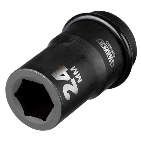 DRAPER Expert 24mm 1in. Square Drive Hi-Torq ; 6 Point Deep Impact Socket: Model No.425D-MM
