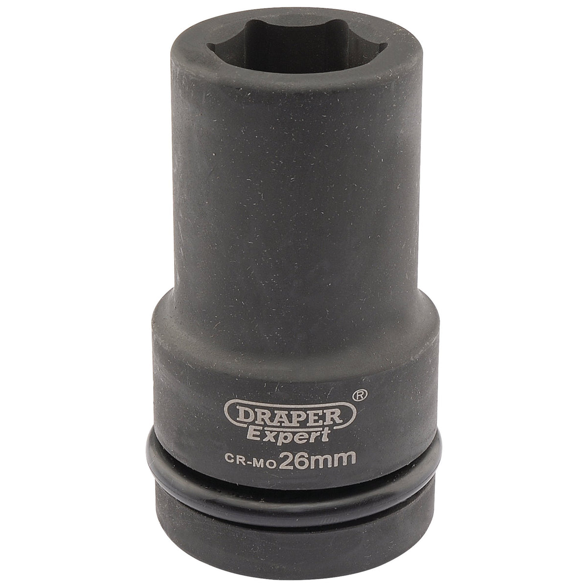 DRAPER Expert 26mm 1in. Square Drive Hi-Torq ; 6 Point Deep Impact Socket: Model No.425D-MM