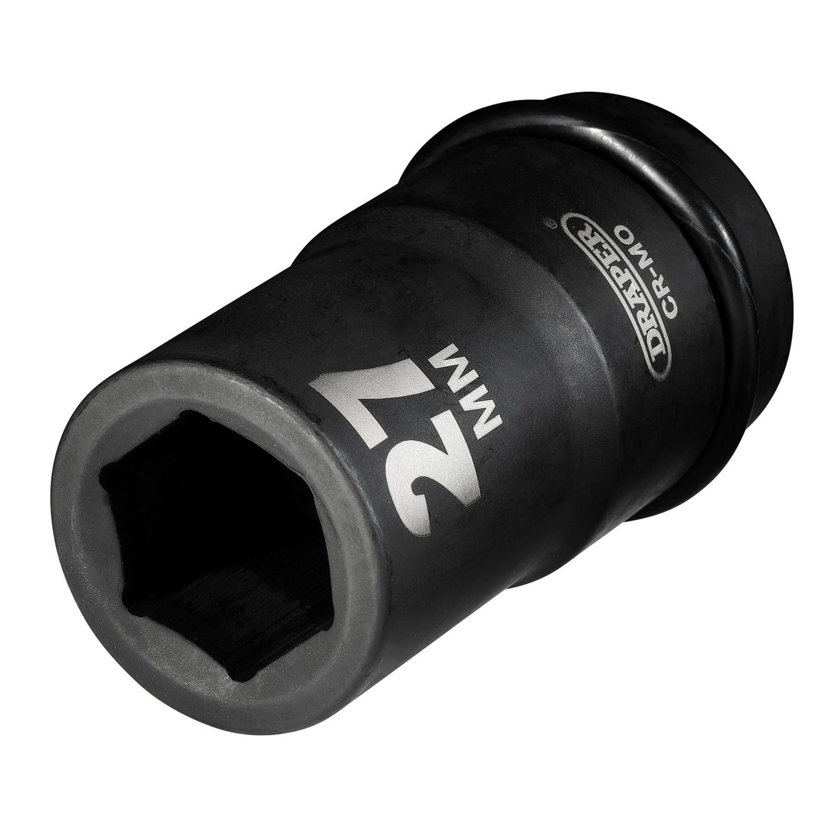 DRAPER Expert 27mm 1in. Square Drive Hi-Torq ; 6 Point Deep Impact Socket: Model No.425D-MM