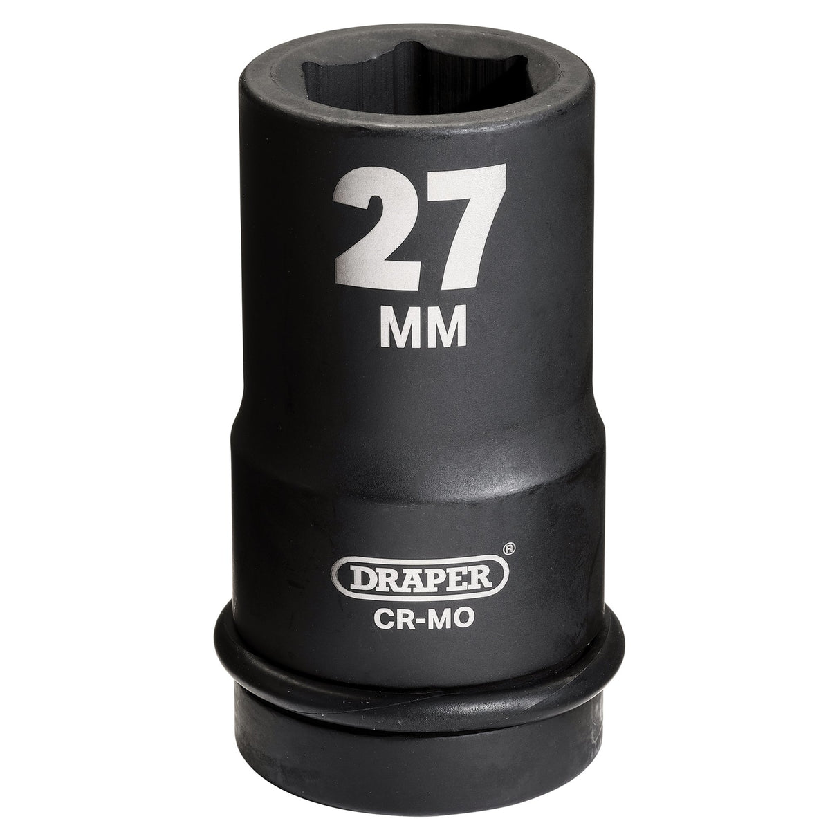 DRAPER Expert 27mm 1in. Square Drive Hi-Torq ; 6 Point Deep Impact Socket: Model No.425D-MM