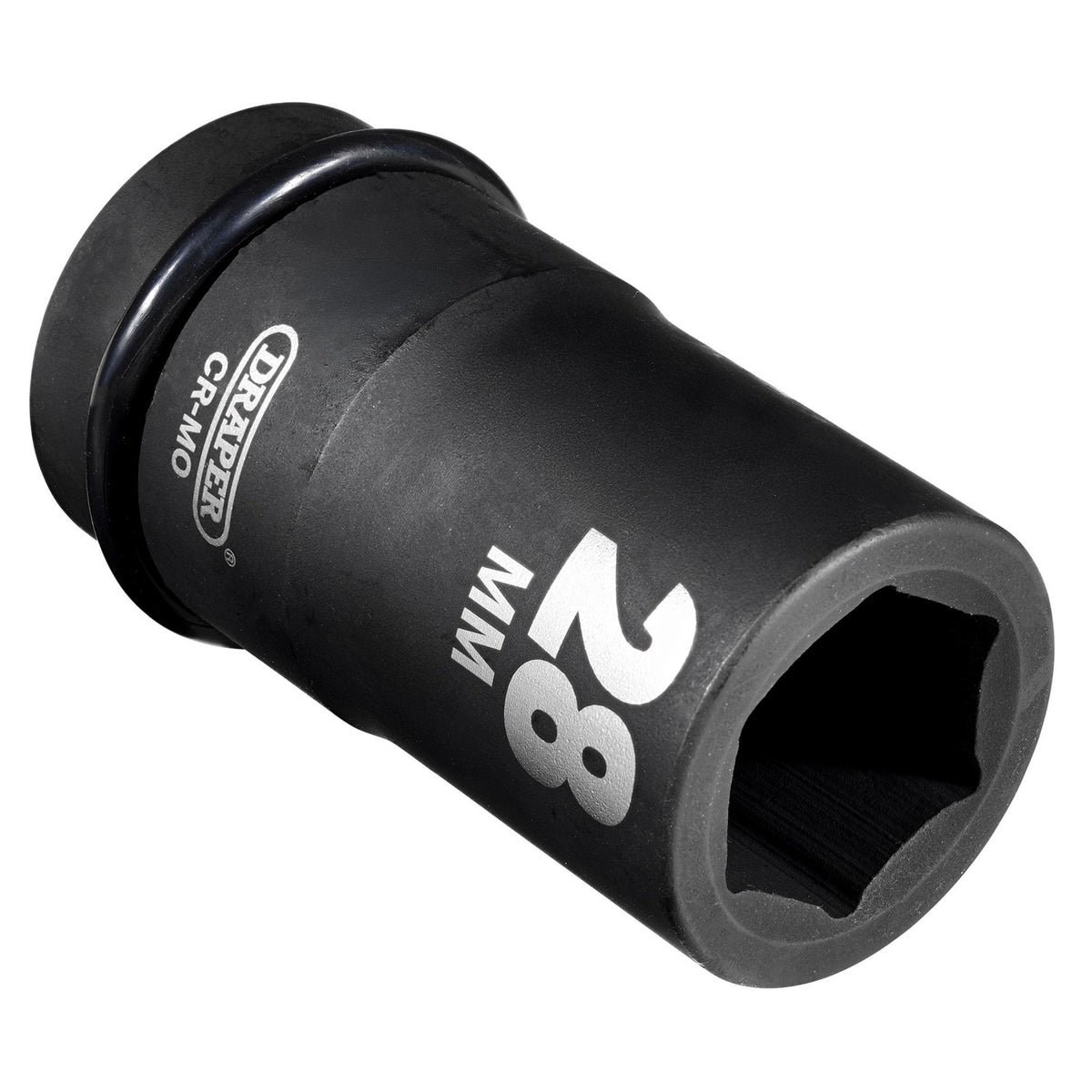 DRAPER Expert 28mm 1in. Square Drive Hi-Torq ; 6 Point Deep Impact Socket: Model No.425D-MM