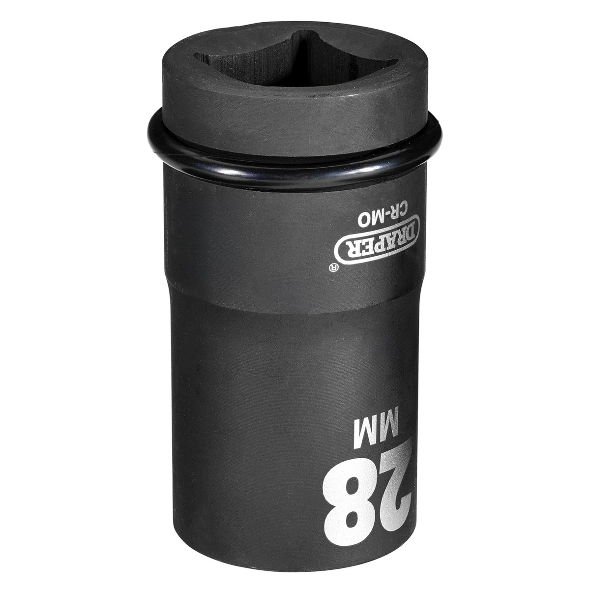DRAPER Expert 28mm 1in. Square Drive Hi-Torq ; 6 Point Deep Impact Socket: Model No.425D-MM