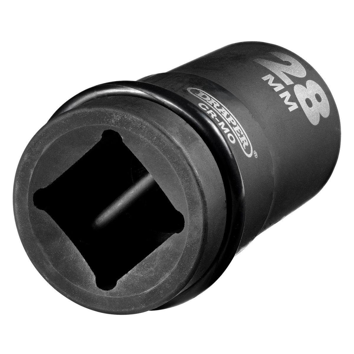 DRAPER Expert 28mm 1in. Square Drive Hi-Torq ; 6 Point Deep Impact Socket: Model No.425D-MM
