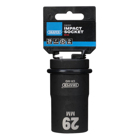 DRAPER Expert 29mm 1in. Square Drive Hi-Torq ; 6 Point Deep Impact Socket: Model No.425D-MM